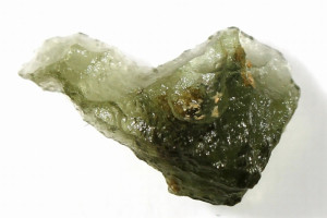 0.45 grams, locality CHLUM, natural Czech moldavite