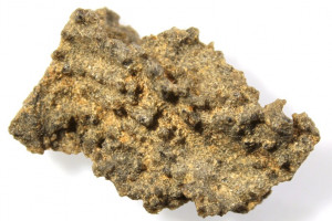Fulgurite, 1.87 grams, 28x18x10 mm - molten sand after lightning strike (petrified lightning), Great Sand Sea - Dakhla (Dachla), Egypt