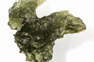 Natural Czech moldavite from locality CHLUM