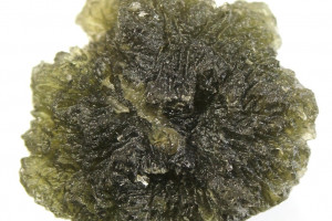 Natural Czech moldavite from locality BRUSNÁ
