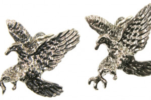 Eagle, pewter pendant, quality Czech handmade, tin alloy, original beautiful gift