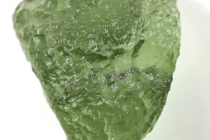 1.69 grams, locality Chlum, natural Czech moldavite, found in 2022