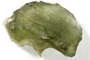 1.18 grams, locality Vrábče - pískovna, natural Czech moldavite, found in 1988