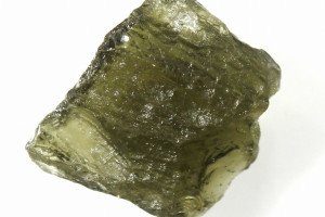 Natural Czech moldavite from locality CHLUM