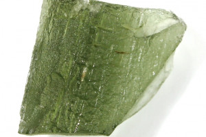 Location Jakule, 1.29 grams, found in 2016, natural Czech moldavite