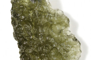 Natural Czech moldavite 1.03 grams from locality JAKULE