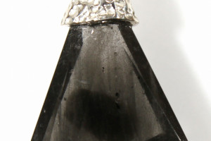 Cintamani pendant, 2.73 grams, legendary mystical stone, rare locality Slovakia, cintamani pendant in silver (Ag 925), made in the Czech Republic, quality handmade, unisex pendant