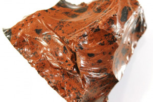 Mahogany obsidian, Mexico, 162.9 grams, 70x66x39mm, natural volcanic glass