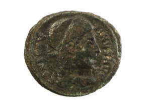 Old Roman coin, Constantinus I. 307 - 337
