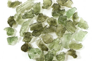 Natural Czech moldavite 0.2 - 0.3 grams, location Chlum, found in 2020, price for 1 piece