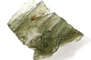 0.9 grams, locality CHLUM, natural Czech moldavite, found in 2023