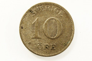 Silver coin - 10 öre - 1929 - Sweden
