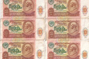 Russia - a series of old banknotes, price for 6 pieces, each different