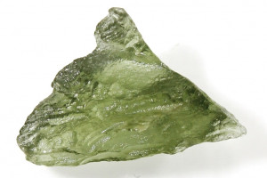 0.59 grams, locality Slavče near Trhové Sviny, natural Czech moldavite, found in 2018