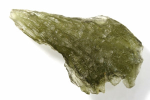 1.12 grams, locality Vrábče - pískovna, natural Czech moldavite, found in 1987