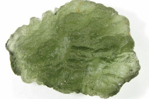 2.64 grams, locality BRUSNÁ, natural Czech moldavite