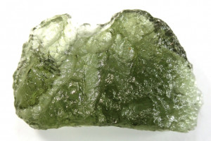 2.24 grams, locality Malý Chlum, natural Czech moldavite, found in 1992