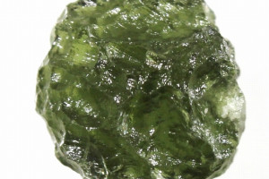 Natural Czech moldavite 0.85 grams from locality JAKULE