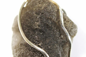 Cintamani pendant, 4.32 grams, legendary mystical stone, rare locality Slovakia, pendant in a silver cage (Ag 925), made in the Czech Republic, quality handmade, unisex pendant