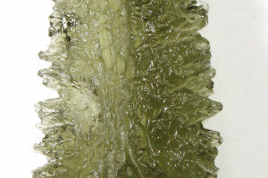 DROP - hedgehog moldavite !! 2.02 grams, locality PARÝZ, natural Czech moldavite