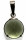 Pendant with faceted moldavite, silver Ag 925, made in the Czech Republic, unisex pendant, quality work of a Czech goldsmith