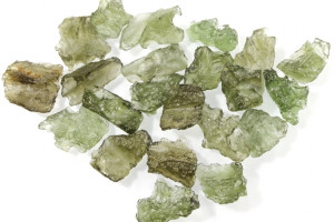 Natural Czech moldavite 0.4 - 0.5 grams, location Chlum, found in 2020, price for 1 piece