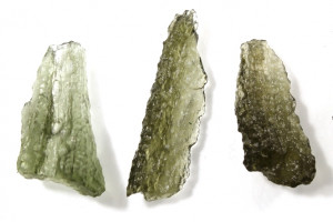 GREAT PRICE! Moldavites, total 4.57 grams, 5 pieces, natural Czech moldavites from locality Chlum