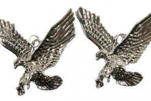 Eagle - pewter pendant, quality Czech handmade, tin alloy, original beautiful gift