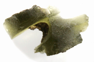 1.28 grams, locality JAKULE, natural Czech moldavite, found in 2020