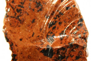 Mahogany obsidian, Mexico, 44.28 grams, natural volcanic glass