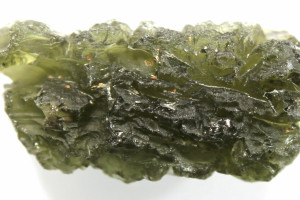 Location Brusná, 6.66 grams, found in 2014, natural Czech moldavite
