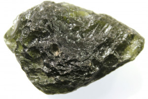 Natural Czech moldavite from locality VRÁBČE pískovna (sand pit)