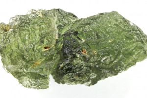 RARE - Location Nová Hospoda, 3.96 grams, found in 1989, natural Czech moldavite